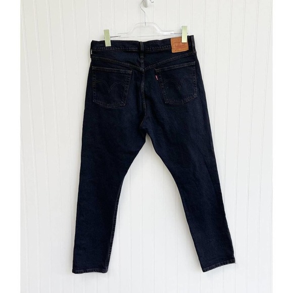 Levi's Jeans 501 Black Distressed Denim High Rise - Picture 4 of 12